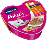 Vitakraft Poésie Turkey Tray Cheese Sauce (3pack)